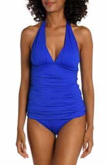Island Goddess Halter Tankini Top