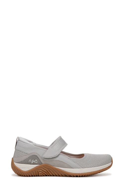 Ryka Rykä Echo Knit Mary Jane Sneaker In Paloma Grey