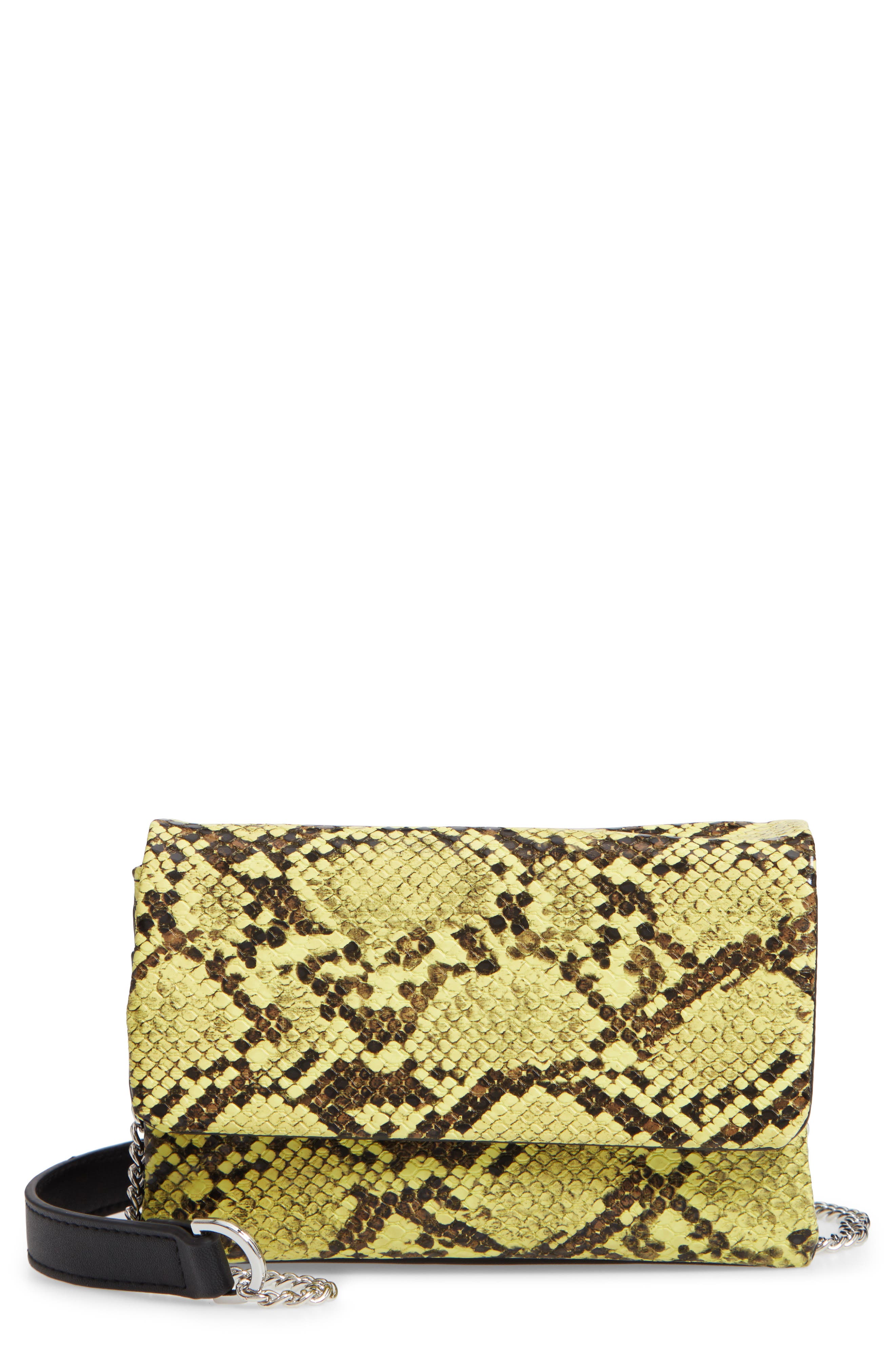 Topshop Beau Belt Bag, Main, color, 