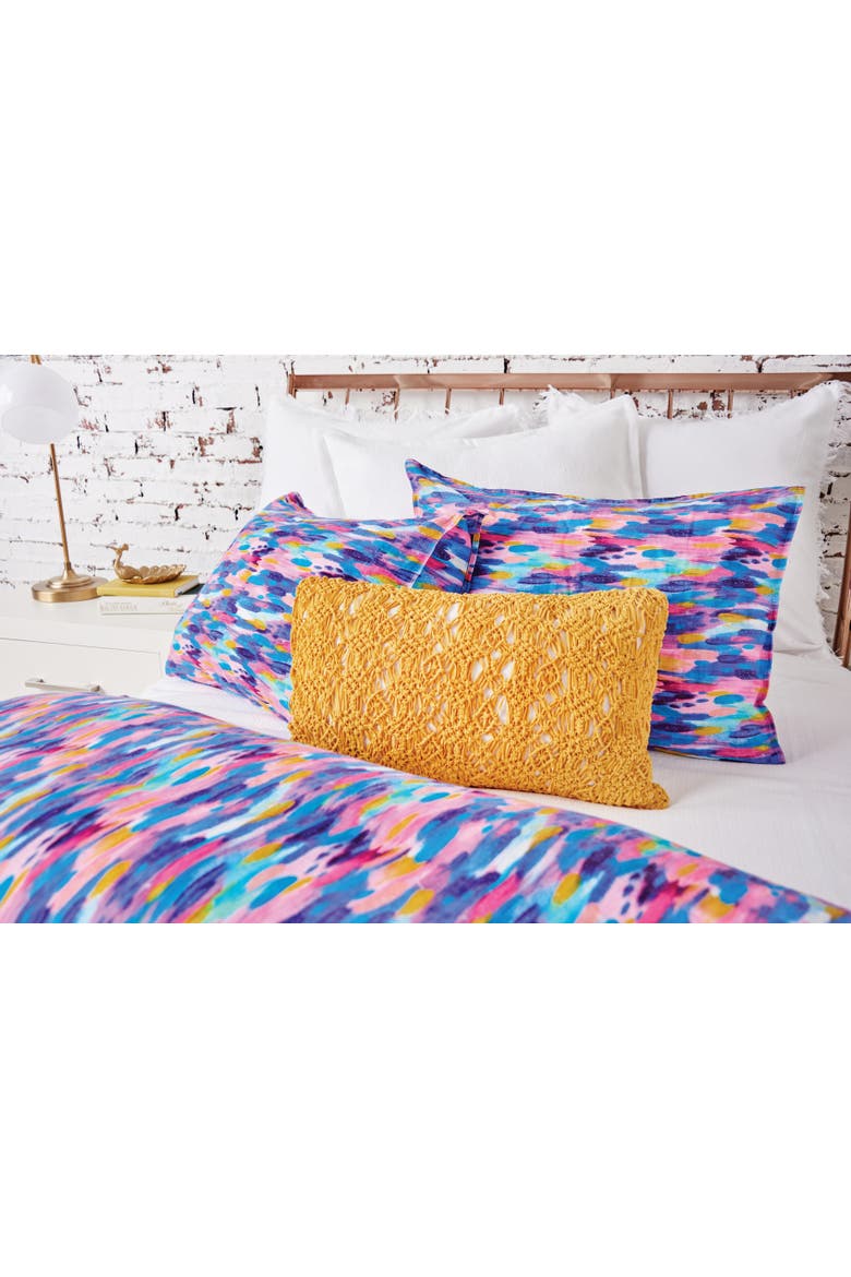 Clyde Handcrafted Accent Pillow, Alternate, color, Yellow