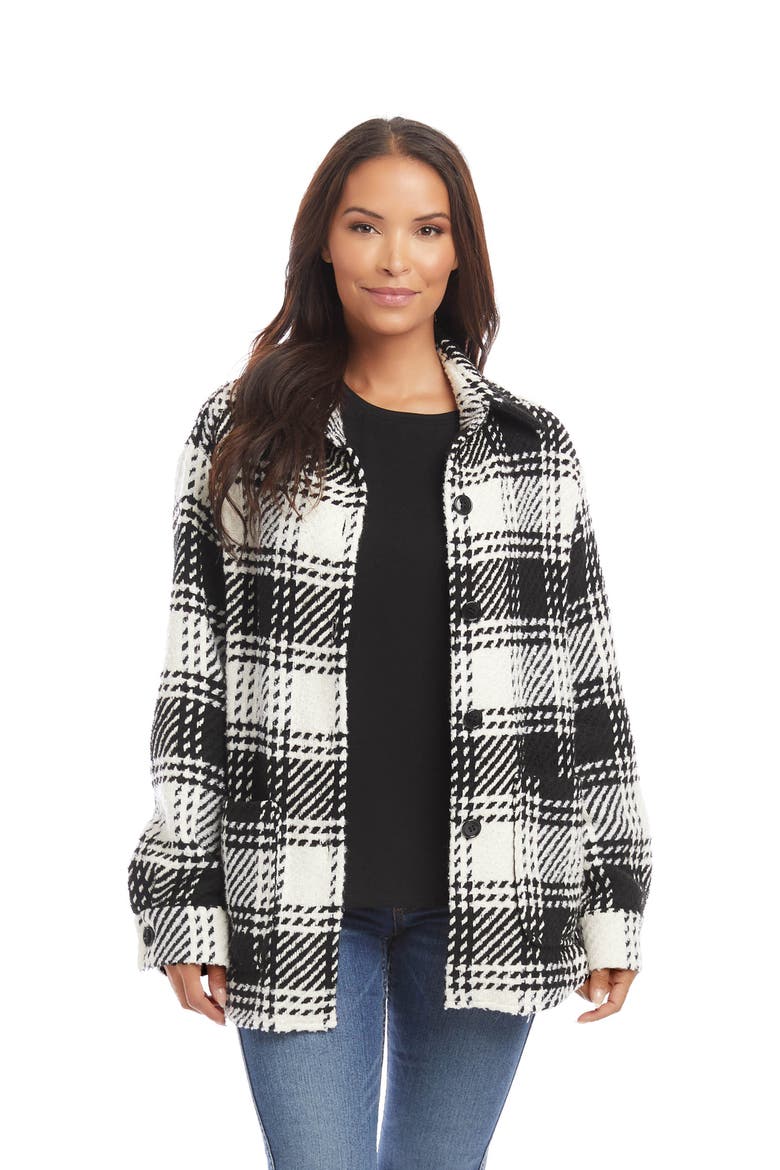 Plaid Shirt Jacket, Alternate, color, PLAID