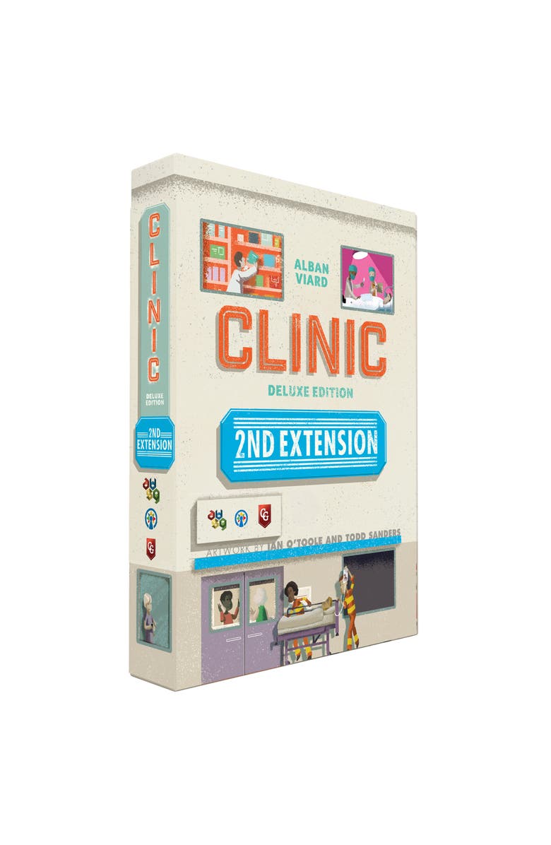 Capstone Games Clinic Deluxe Extension 2 Strategy Board Game, Main, color,