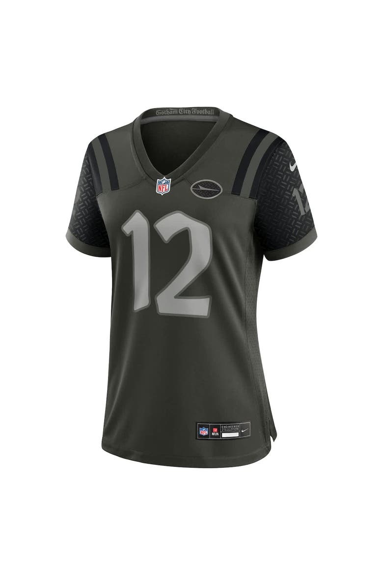 Women's Nike Joe Namath Gotham Green New York Jets 2025 Rivalries Collection Retired Player Game Jersey, Alternate, color, Green