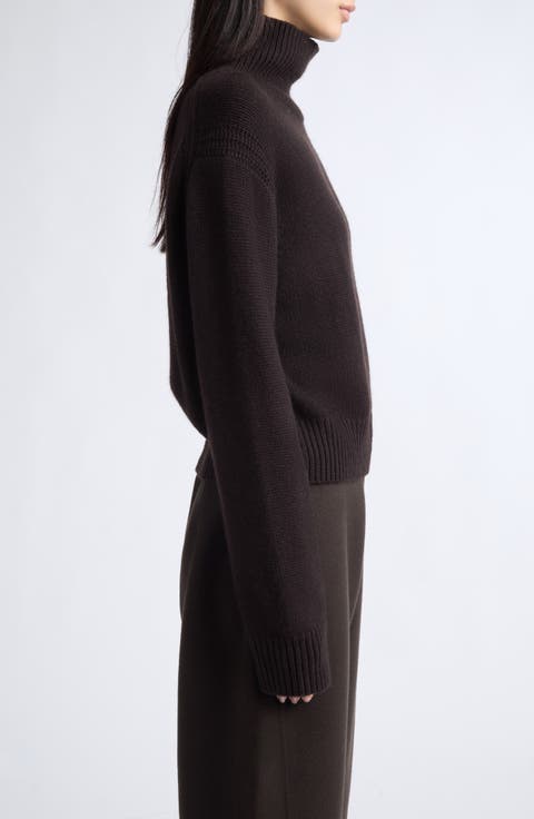 Tiona Back Cutout Cashmere Sweater