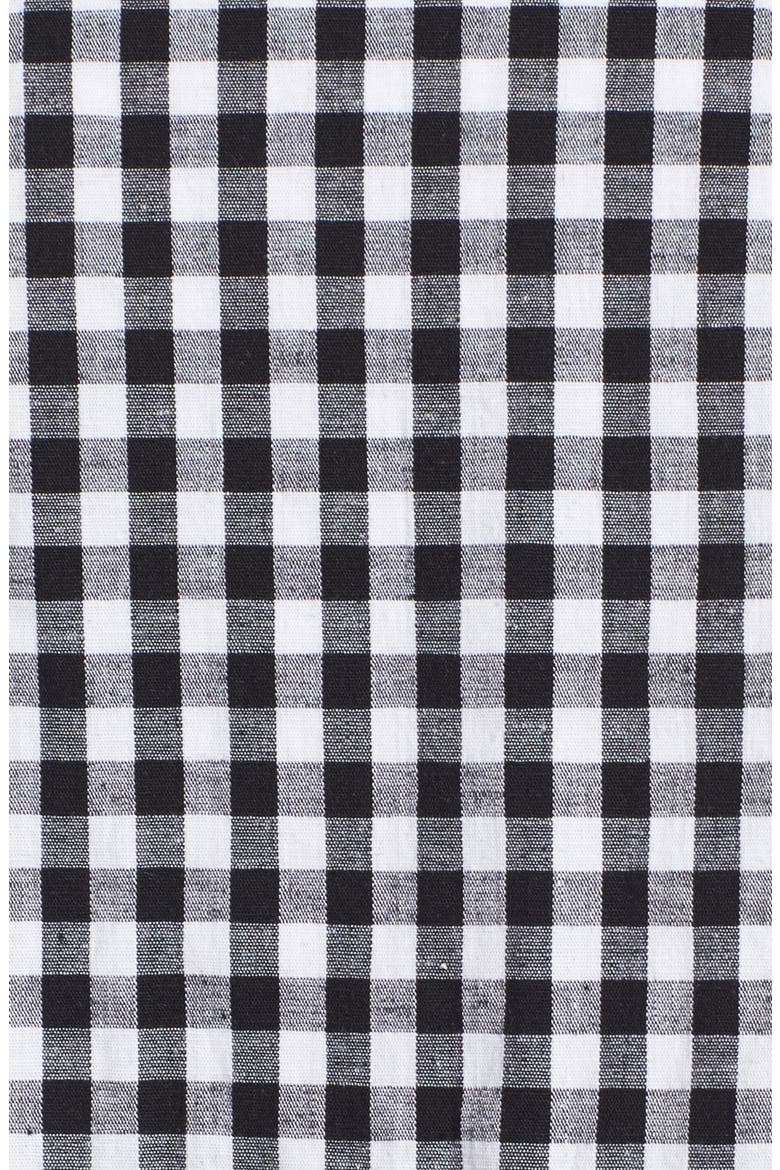 Tiered Babydoll Tank, Alternate, color, BLACK WHITE GINGHAM