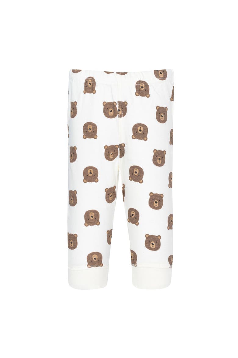 Pack Of 4 Pants Bottoms Set, Alternate, color, Happy Camper Bear