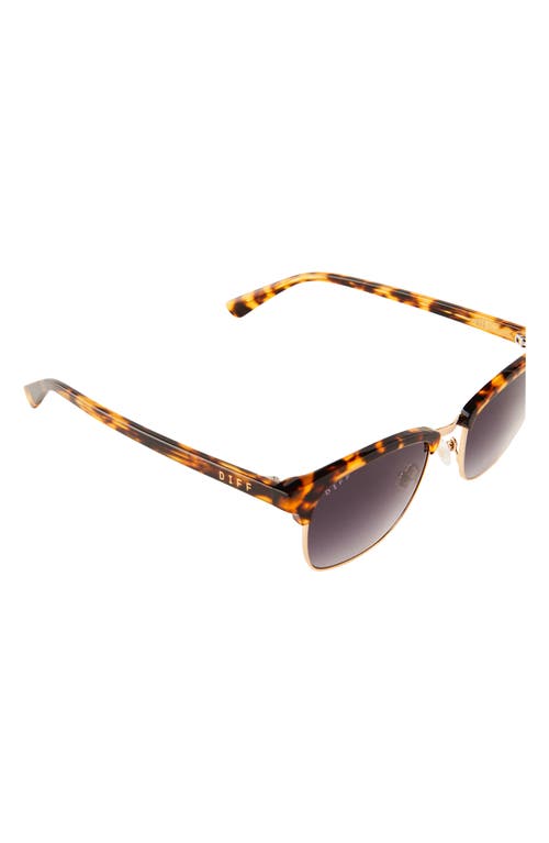 Diff Biarritz 62mm Browline Sunglasses In Brown
