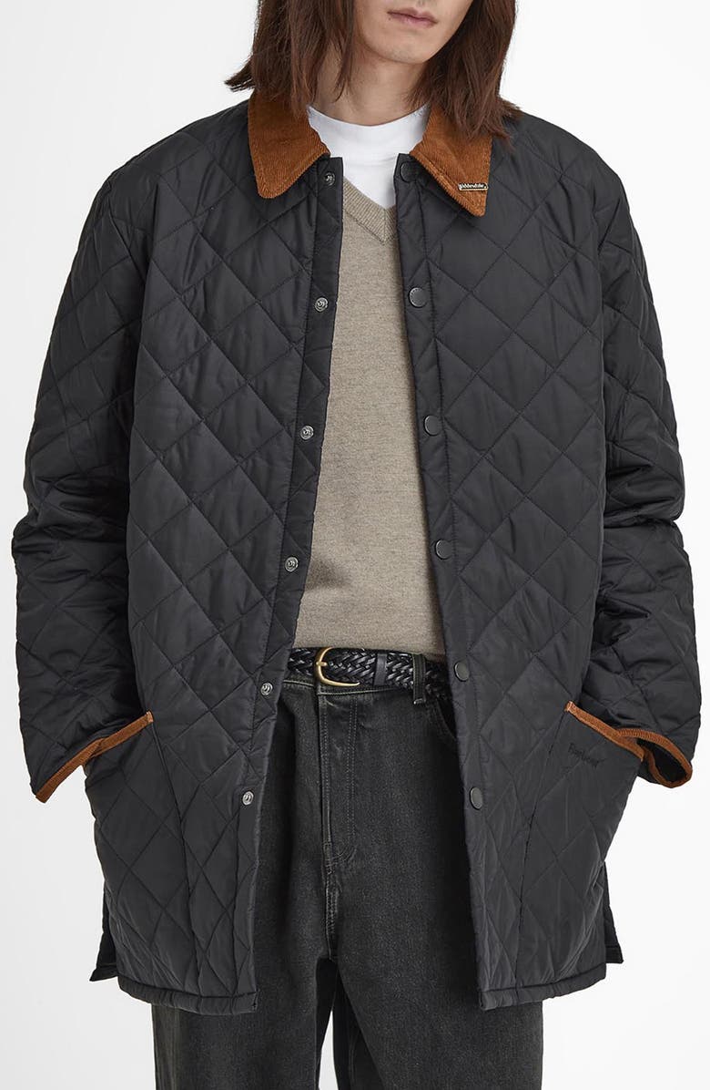 ジャケット・アウター Barbour long liddesdale quilted jacket Barbour Liddesdale Quilted Jacket | Nordstrom