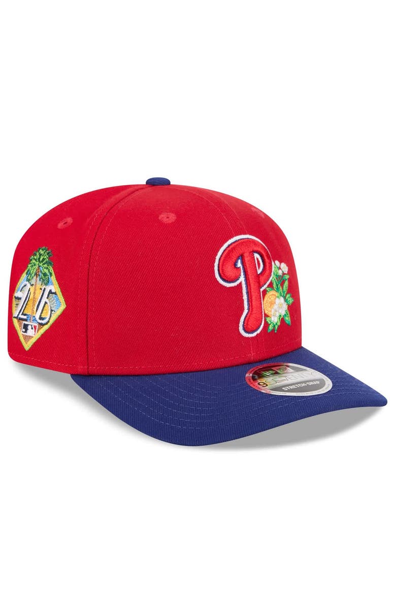 New Era Men's New Era  Red/Royal Philadelphia Phillies 2026 Spring Training 9SEVENTY Adjustable Hat, Main, color, 