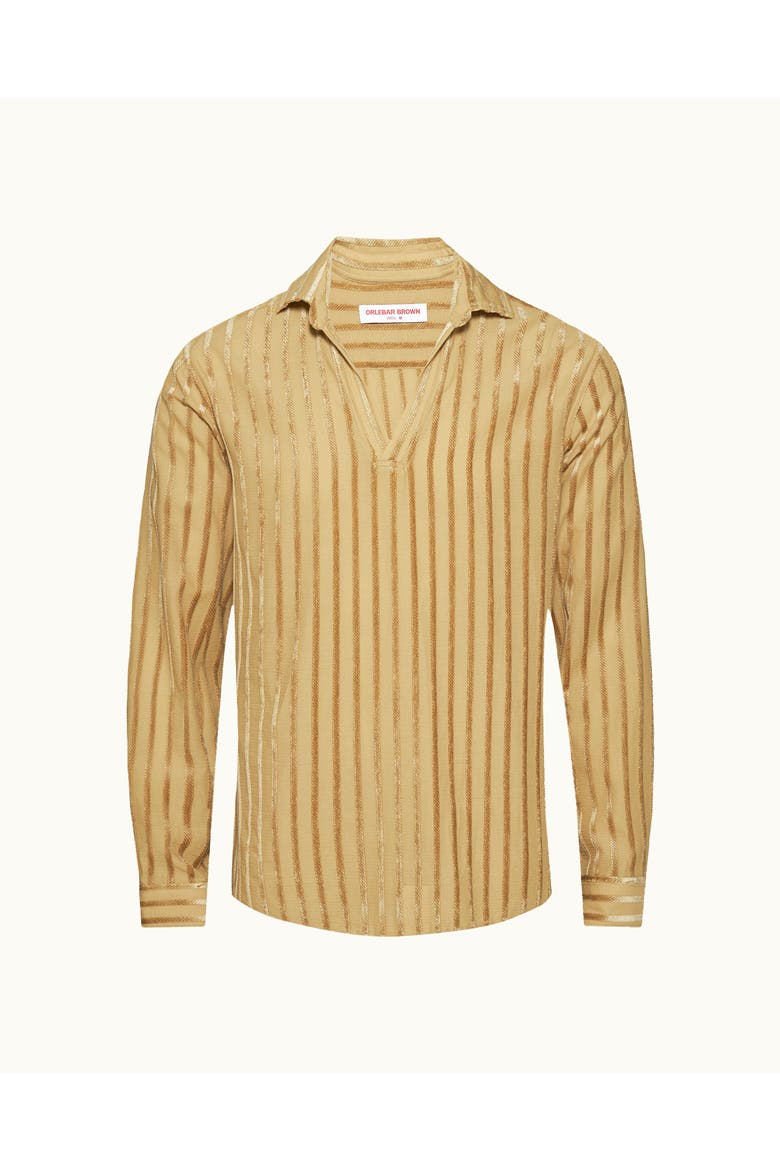 Ridley Relaxed-Fit Shirt, Alternate, color, Biscuit