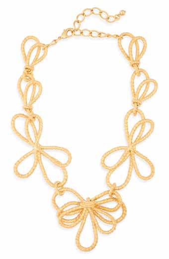 Bow Statement Necklace