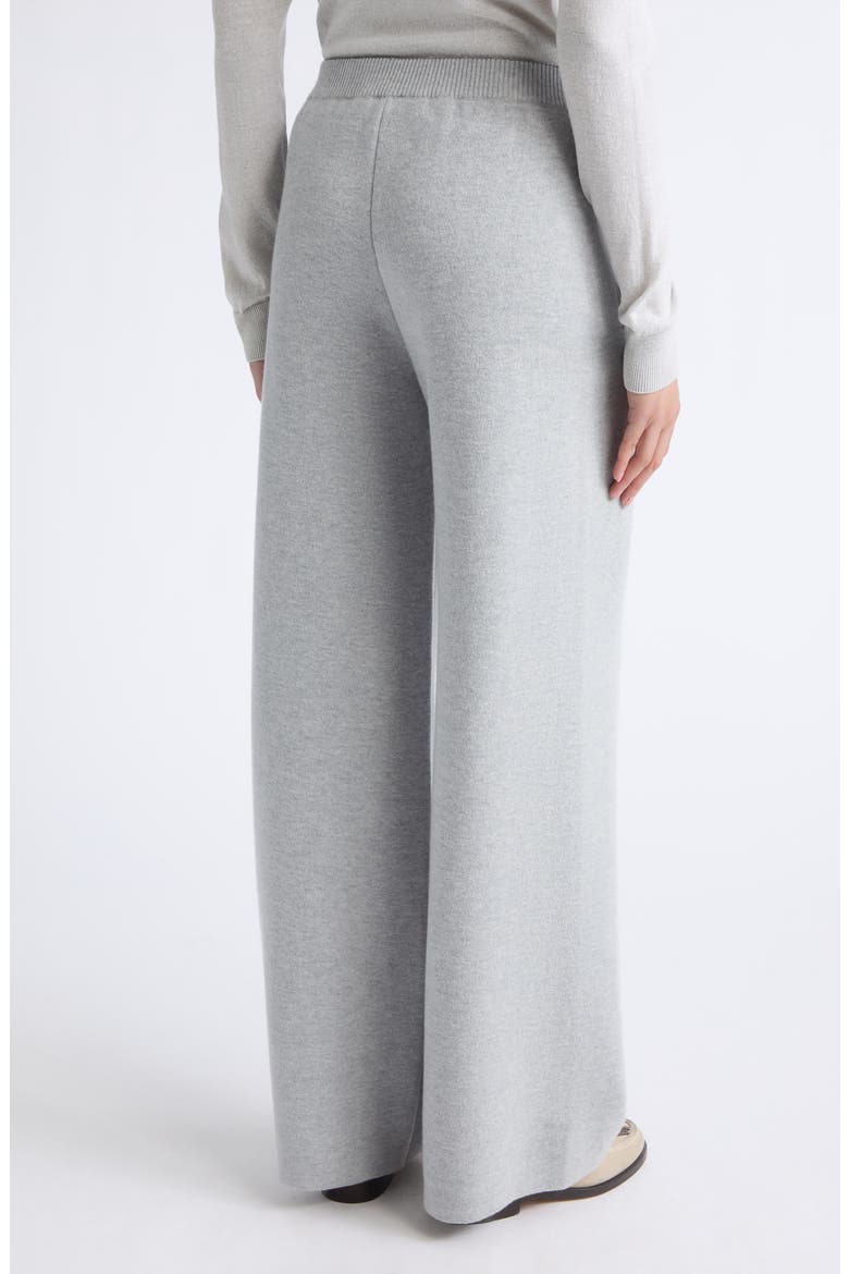 Silk & Cashmere Blend Knit Pants, Alternate, color, 75 PEARL GRAY