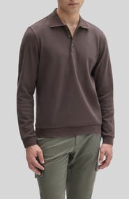 Robert Barakett Elton Long Sleeve Polo