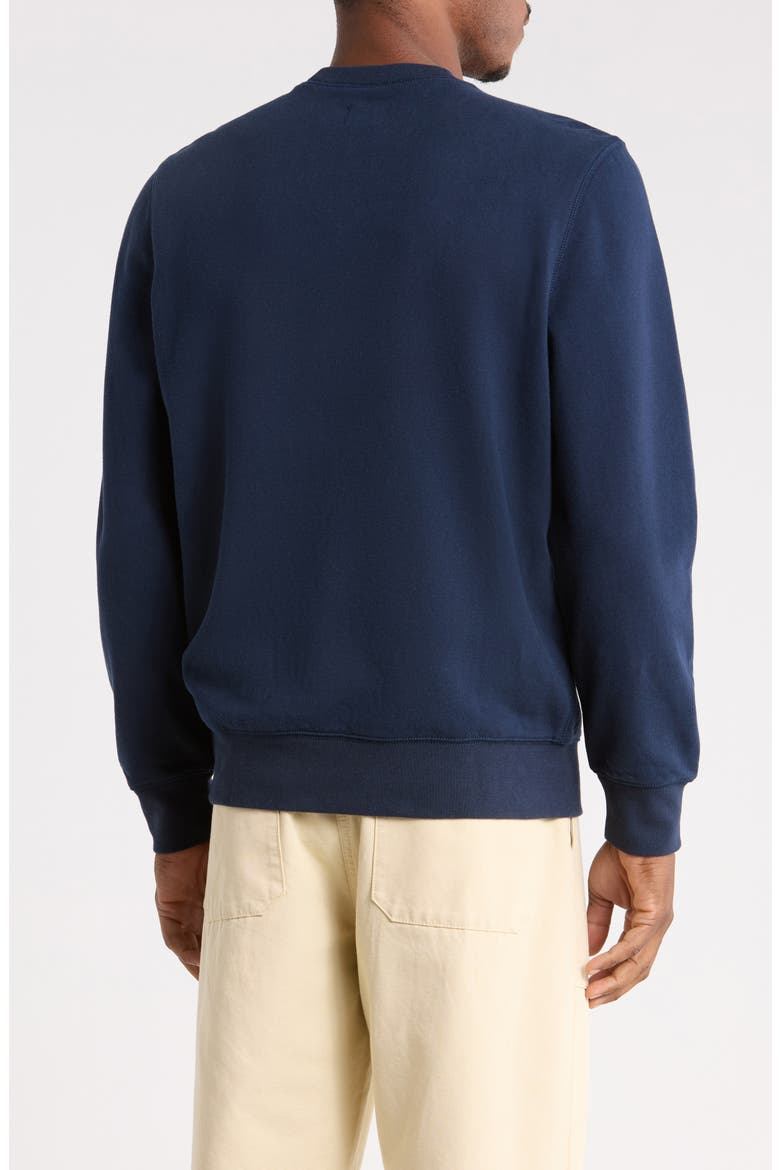 Terry Crew Sweatshirt, Alternate, color, NAVY STILL