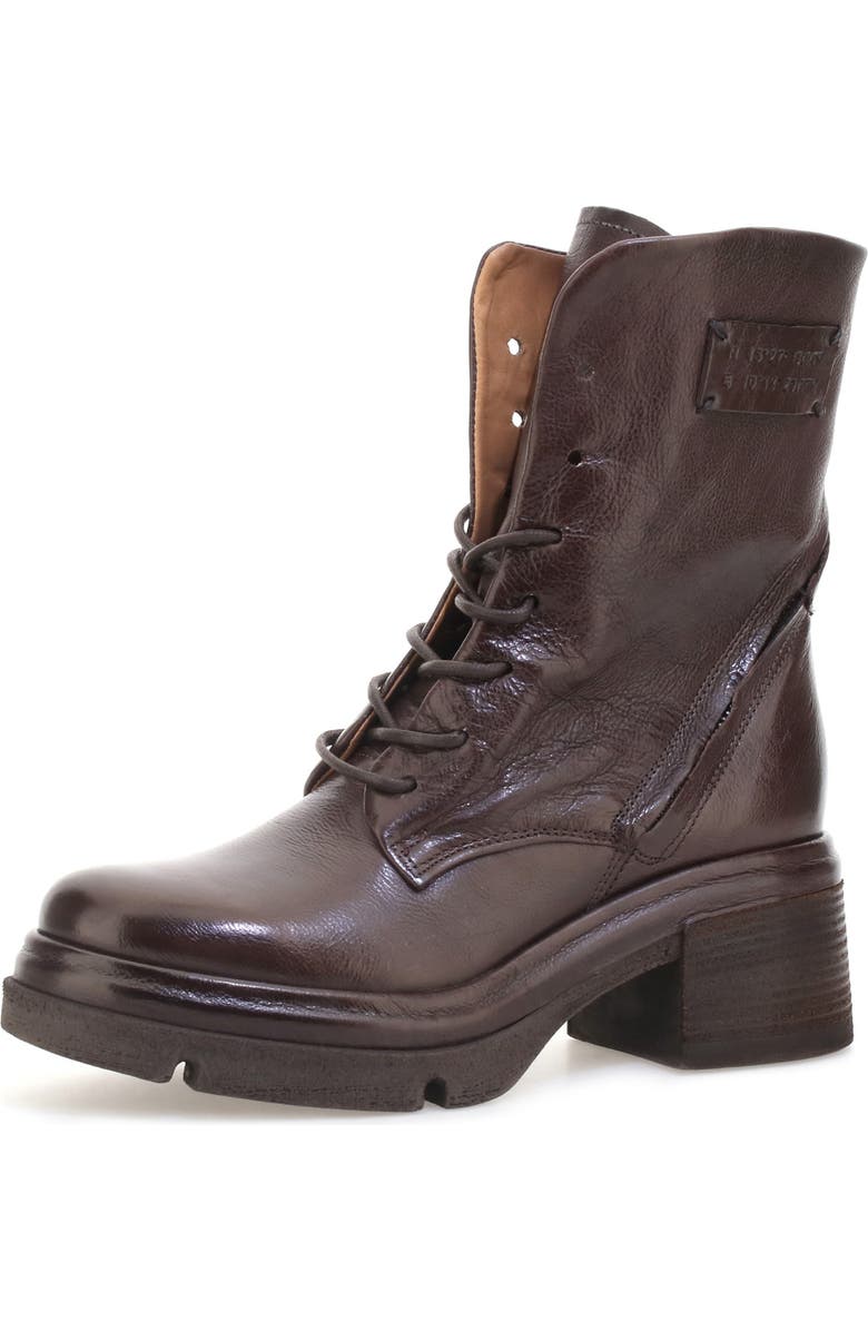 A.S.98 Eugene Lug Sole Bootie, Main, color, Brown