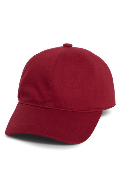 Brushed Cotton Baseball Cap