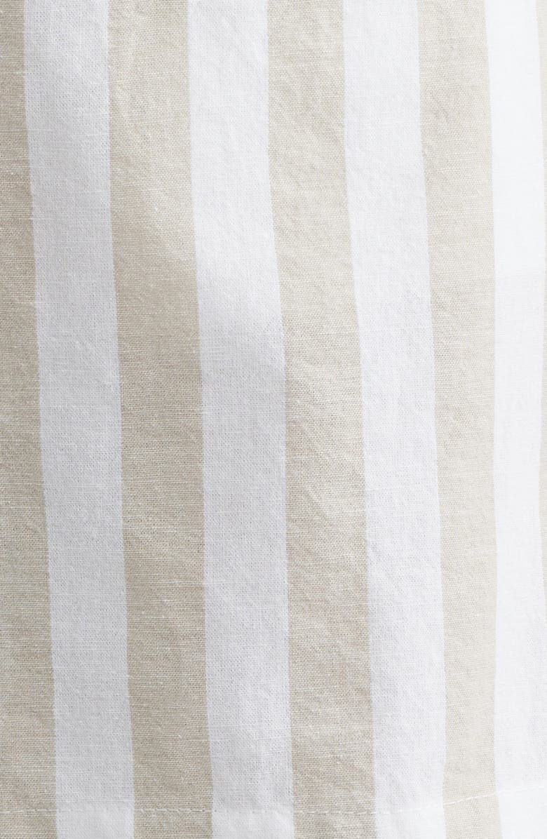 CITY BLUES Stripe Welt Pocket Shorts, Alternate, color, Sand