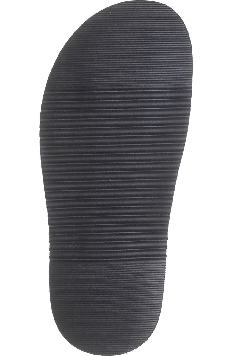 Steve Madden Onyx Woven Slide Sandal, Alternate, color, Black