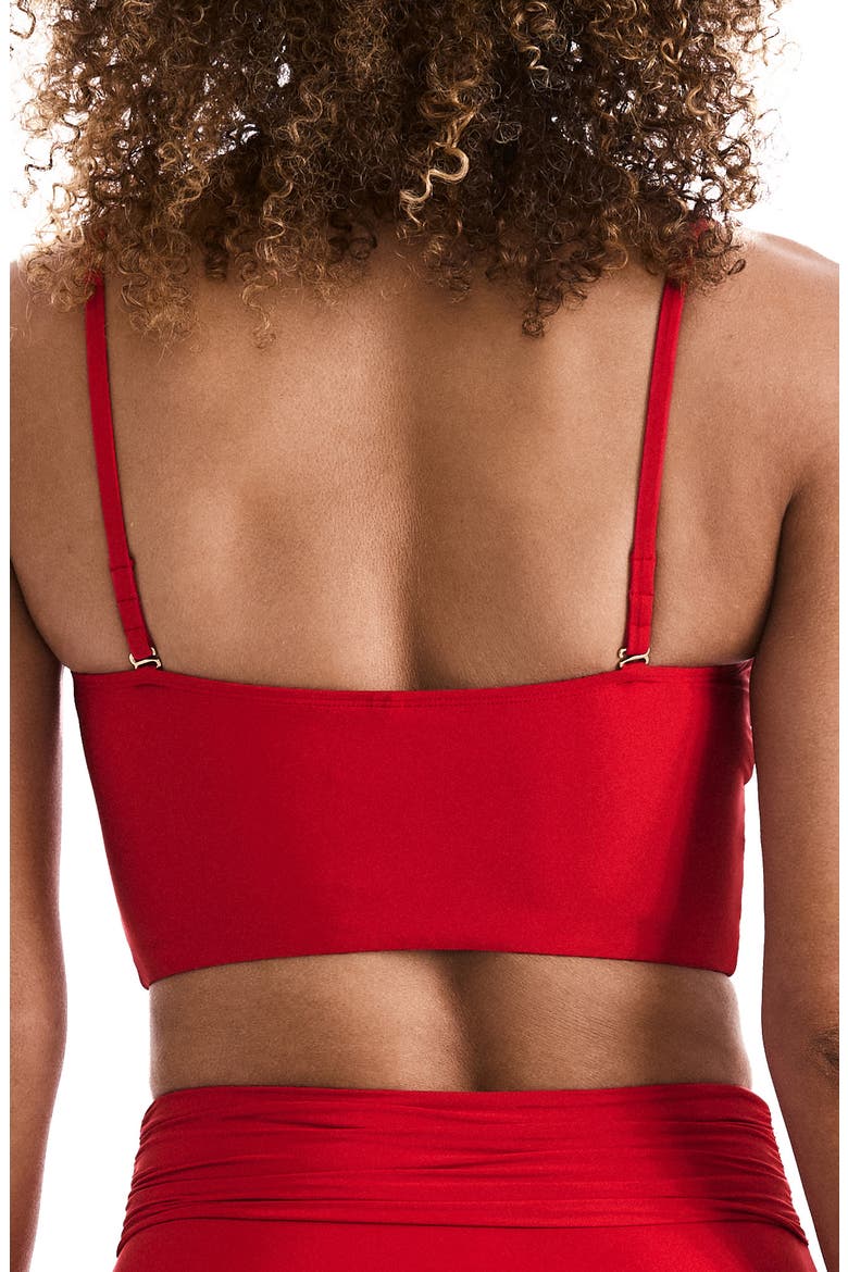 Sonny Midkini Swim Top, Alternate, color, CHERRY