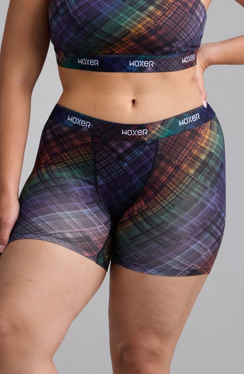 Woxer Baller Ultra-soft 5-inch Boxer Briefs In Blue