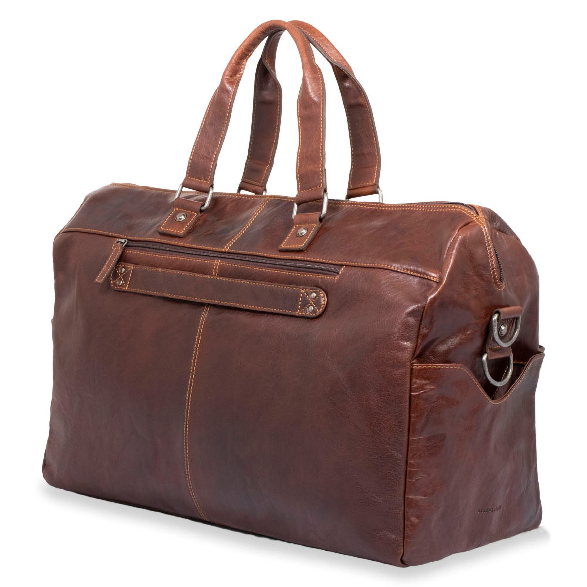 Large 22" Travel Duffle Bag, Alternate, color, Brown