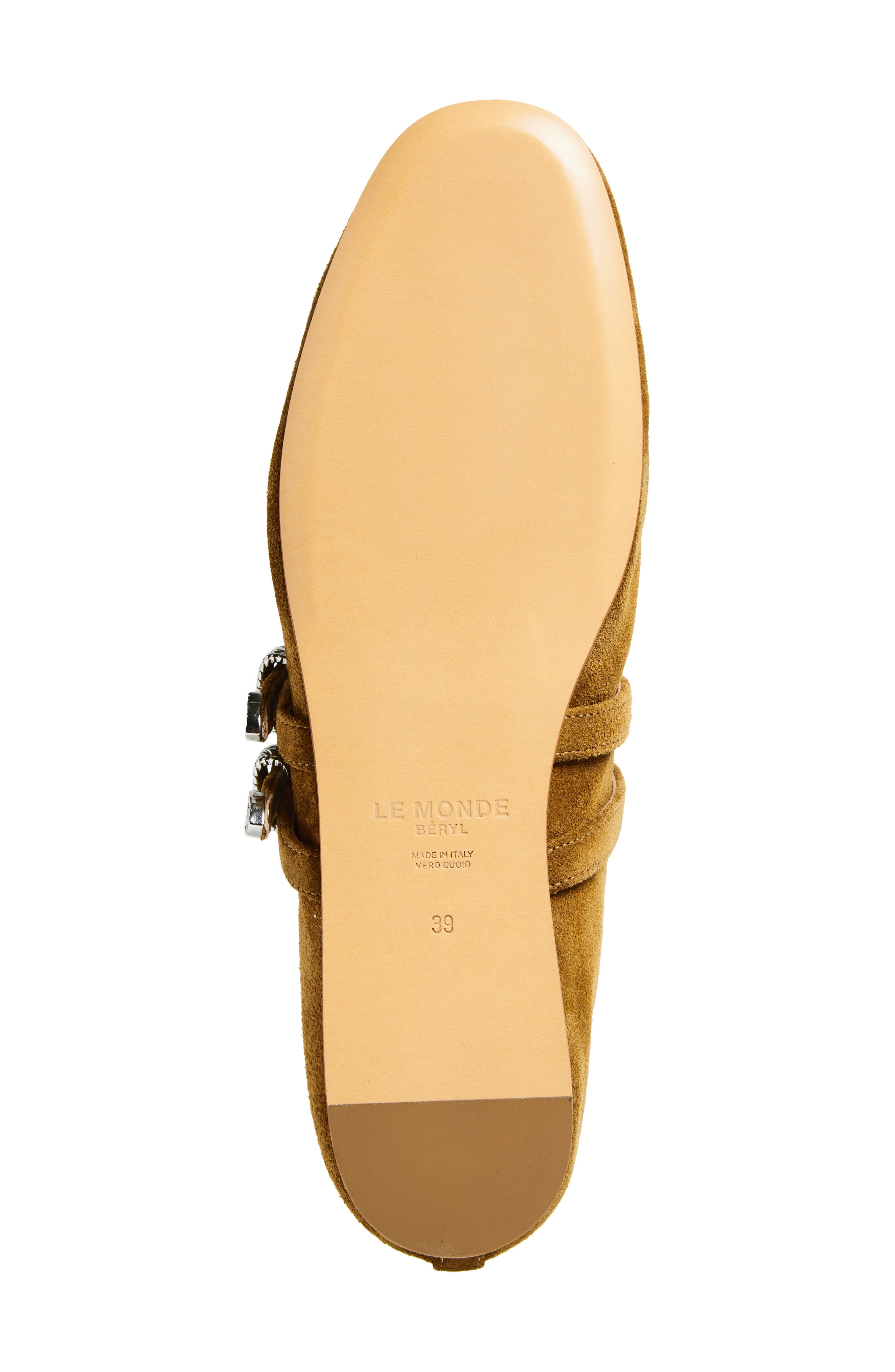 Le Monde Beryl Claudia Ballet Flat, Alternate, color, Taupe