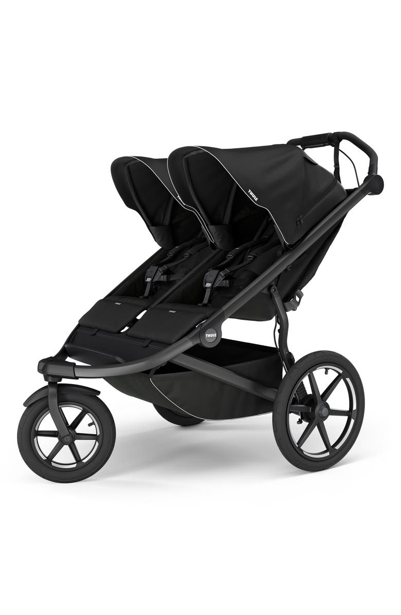 Thule Urban Glide 3 Double All-Terrain Stroller, Main, color, Black