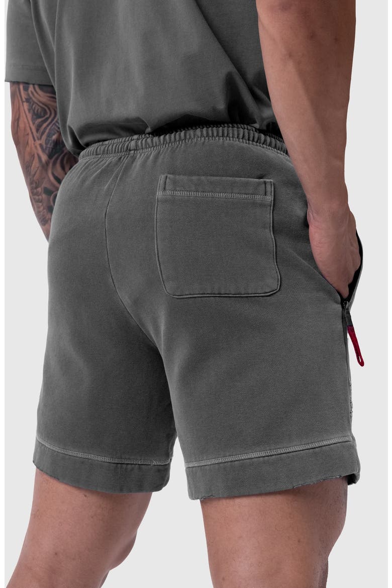Tech Essential Sweat Shorts, Alternate, color, Faded Grey