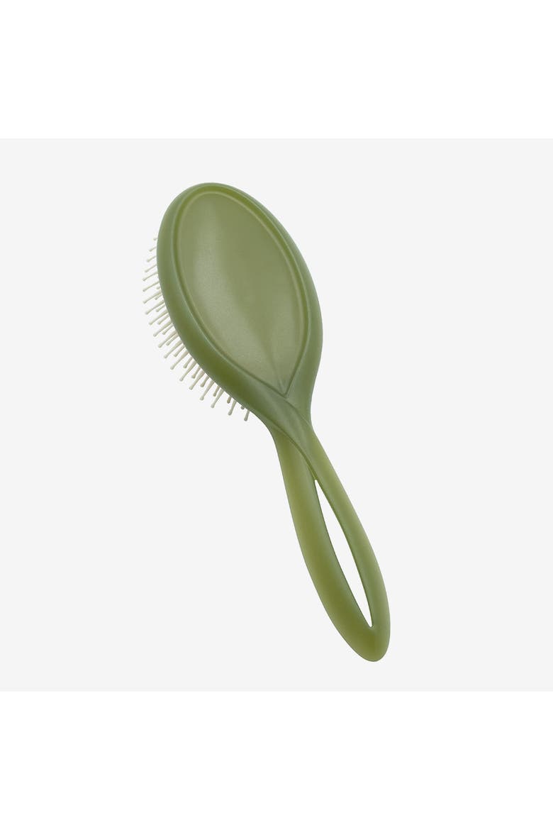 Infinito Hair brush, Long Pom Pins, Alternate, color, Cloud Pink
