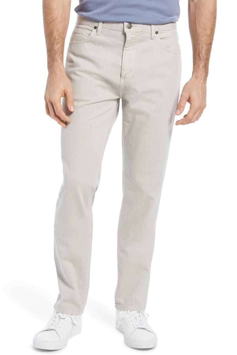 Overdye Straight Leg Jeans, Main, color, STONE