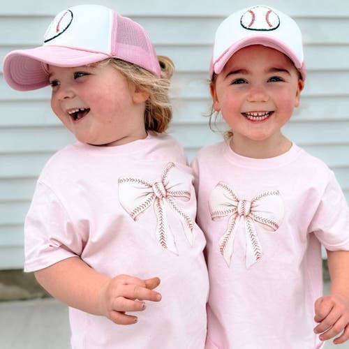 Sweet Wink Baseball Patch Trucker Hat In Pink