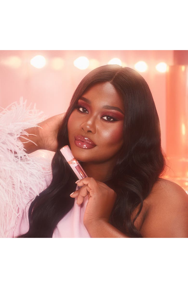 Charlotte Tilbury Pillow Talk Big Lip Plumpgasm Plumping Lip Gloss, Alternate, color, Medium/ Deep