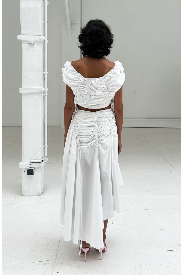 Simmi Skirt, Alternate, color, Ivory