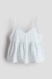 H&M Peplum strappy top