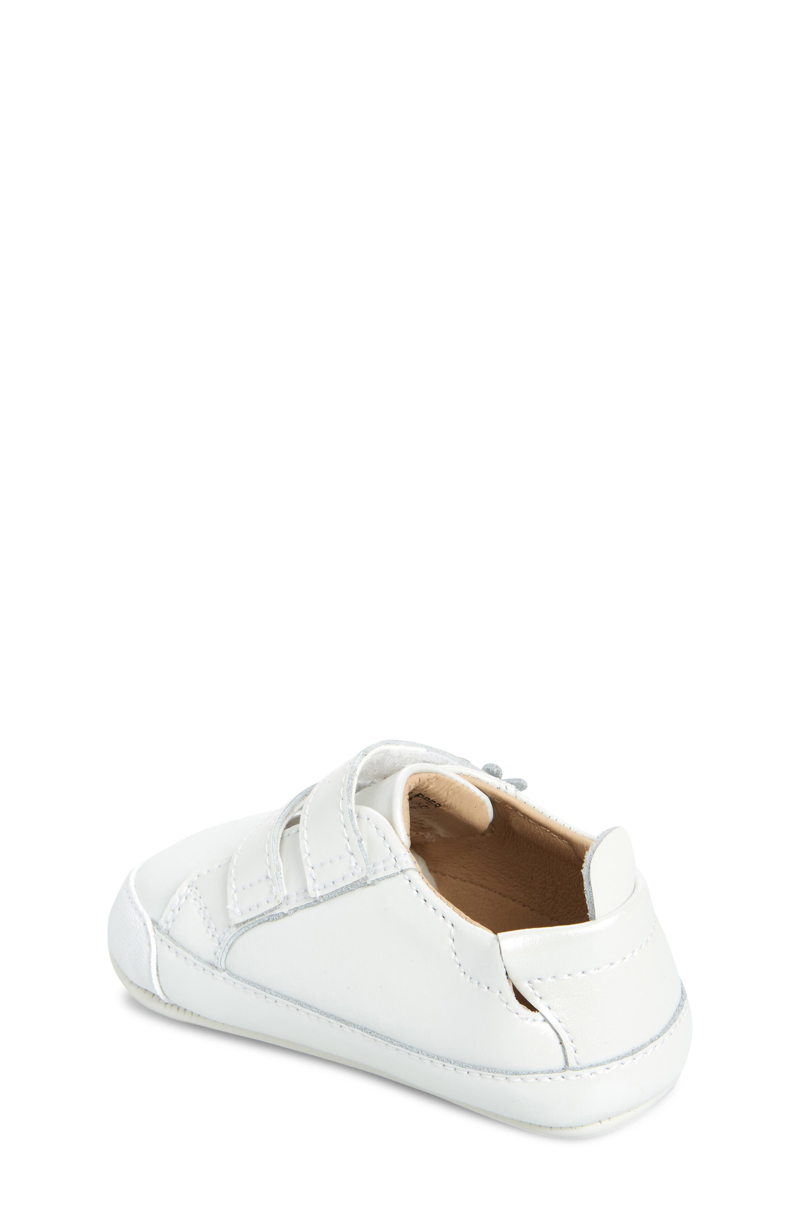 Kids' Flower Sneaker, Alternate, color, NACARDO BLANCO / BLANCO SOLE