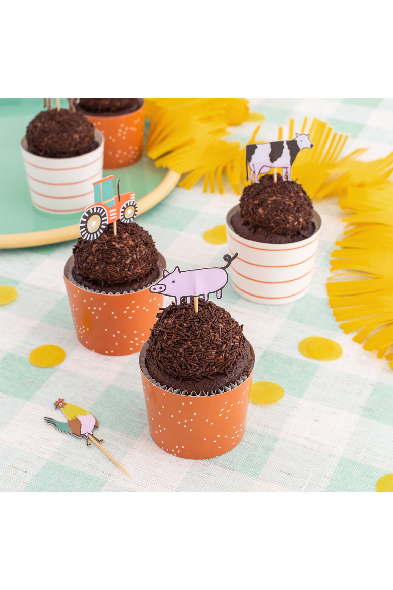 On the Farm Cupcake Decorating Set, Alternate, color, Assorted Pre-Pack