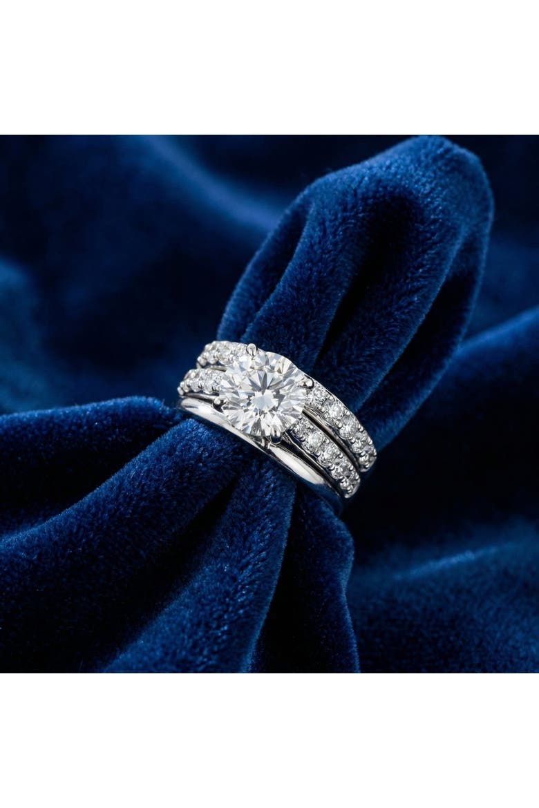 Certified 2 1/2Ct Diamond Engagement Wedding Ring Set 1, Alternate, color, 14k Rose Gold