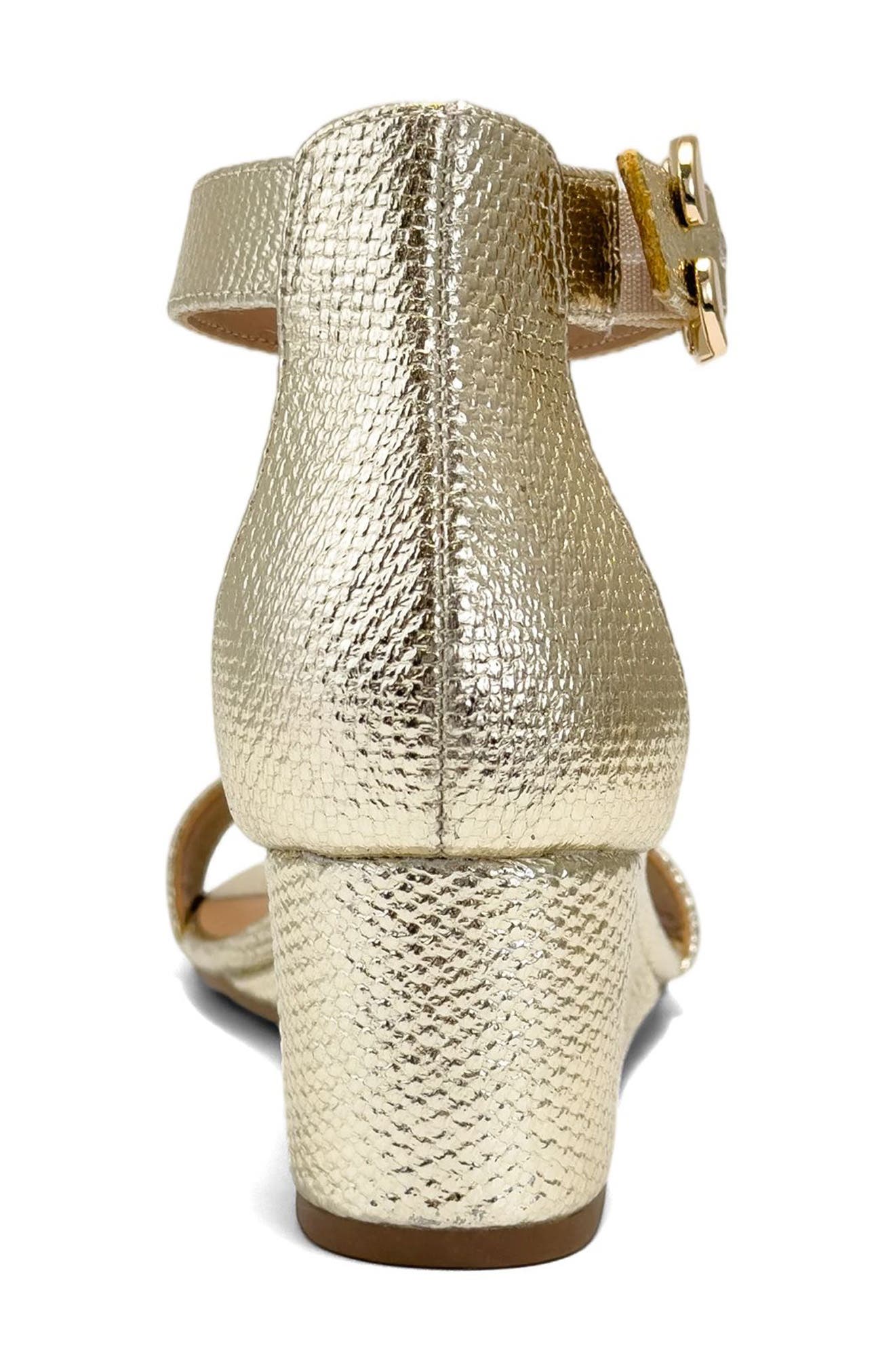Willis Wedge Heel Sandal, Alternate, color, SOFT GOLD