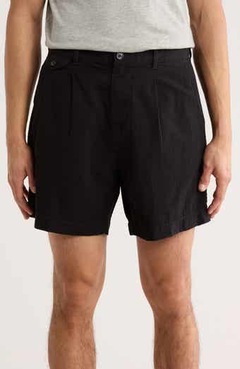 BUCK MASON Lightweight Seersucker Cotton Shorts