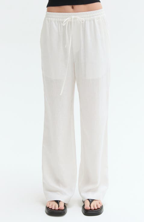 Easy Wear Linen Blend Pants