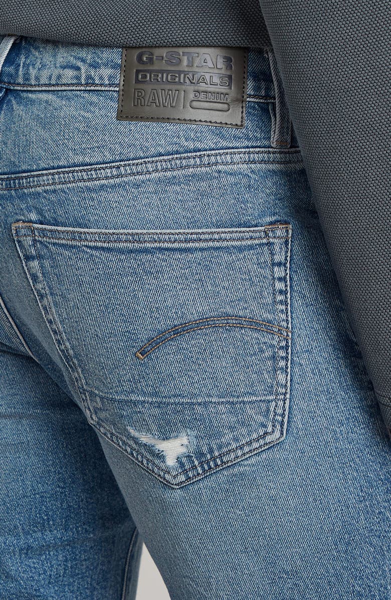 G-STAR 3301 Slim Jeans, Alternate, color, Vintage Blue Vapour