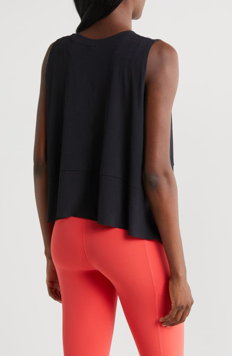 Free People FP Movement Tempo Asymmetric Crop Tank Top, Alternate, color,