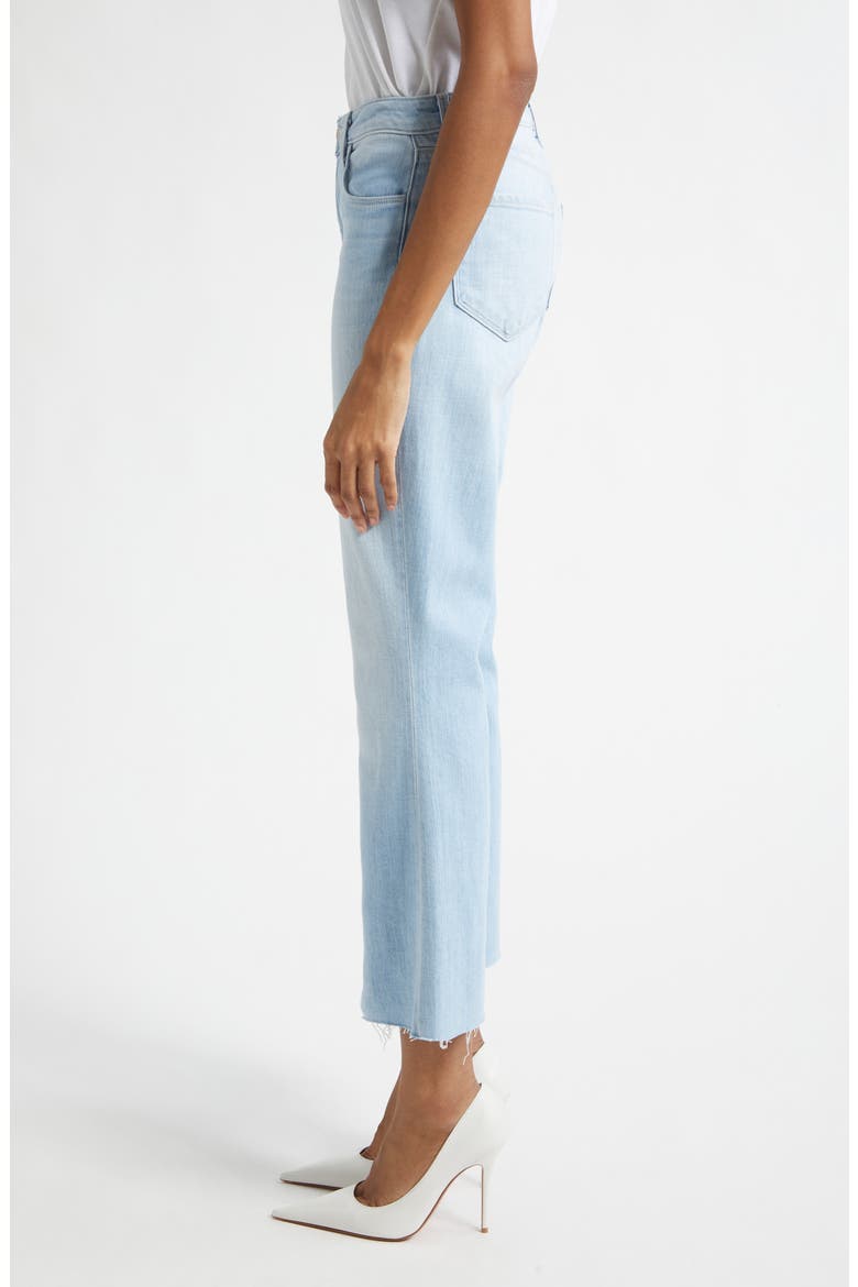 Kendra High Waist Crop Flare Jeans, Alternate, color, BAYRIDGE