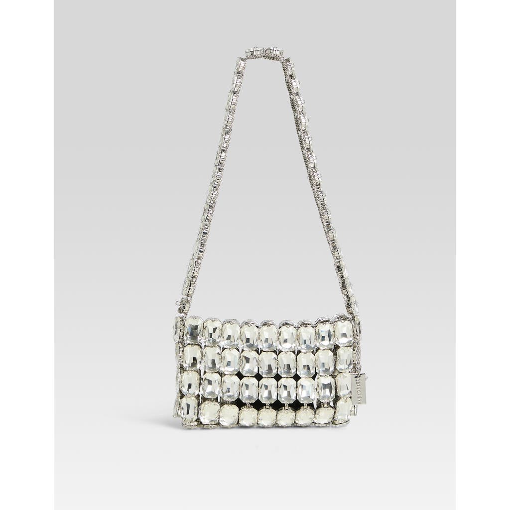 Retroféte Retrofête Malka Rhinestone Bag In Silver
