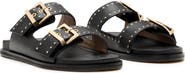 AllSaints Magda Two-Strap Stud Sandal
