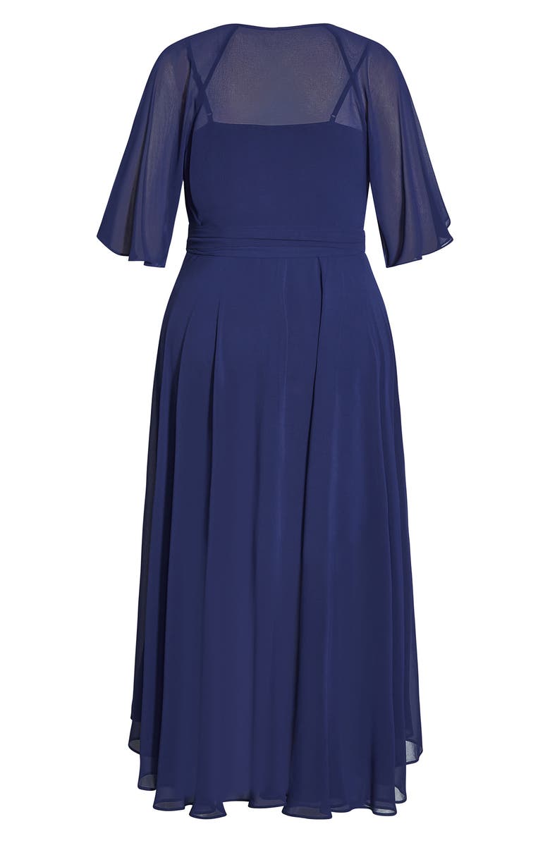 City Chic Enthrall Me Maxi Dress, Alternate, color,