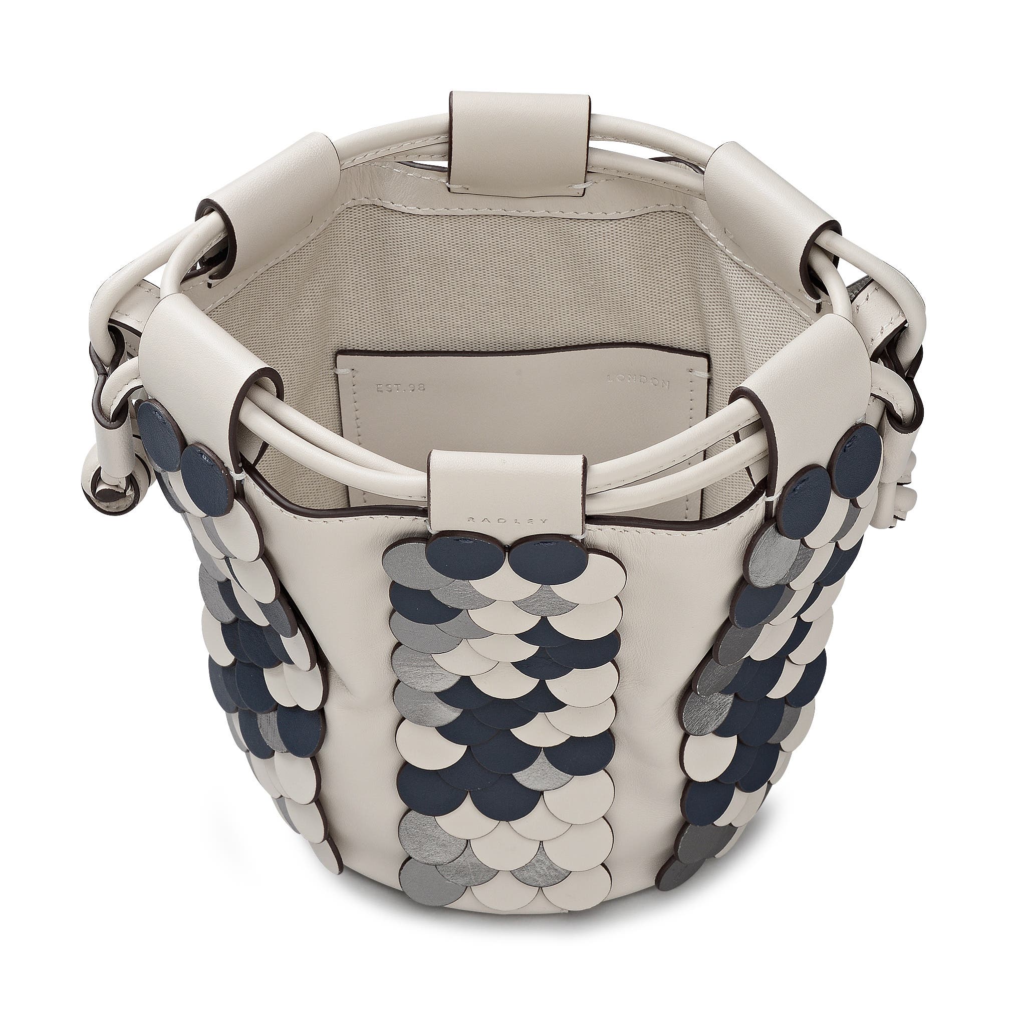 Radley The Flora Small Drawstring Crossbody Bag, Alternate, color, Salt