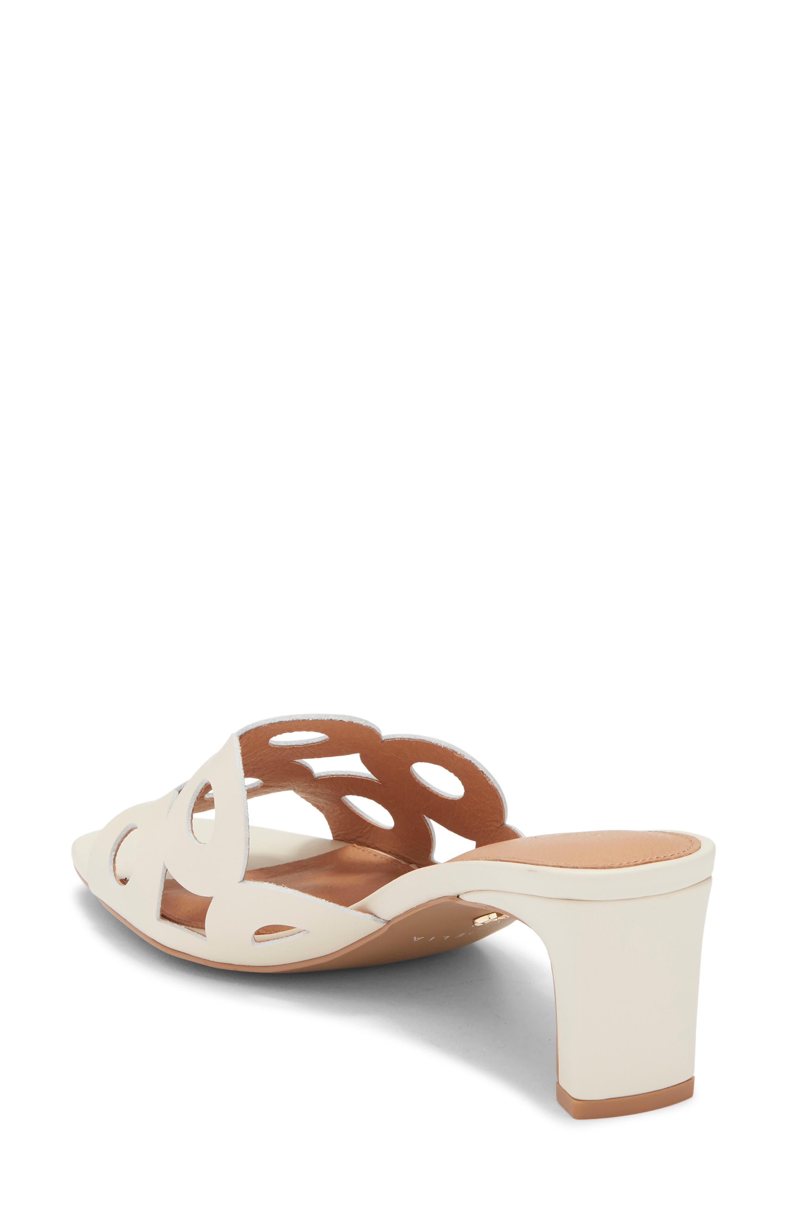 Belmont Cutout Slide Sandal, Alternate, color, BONE