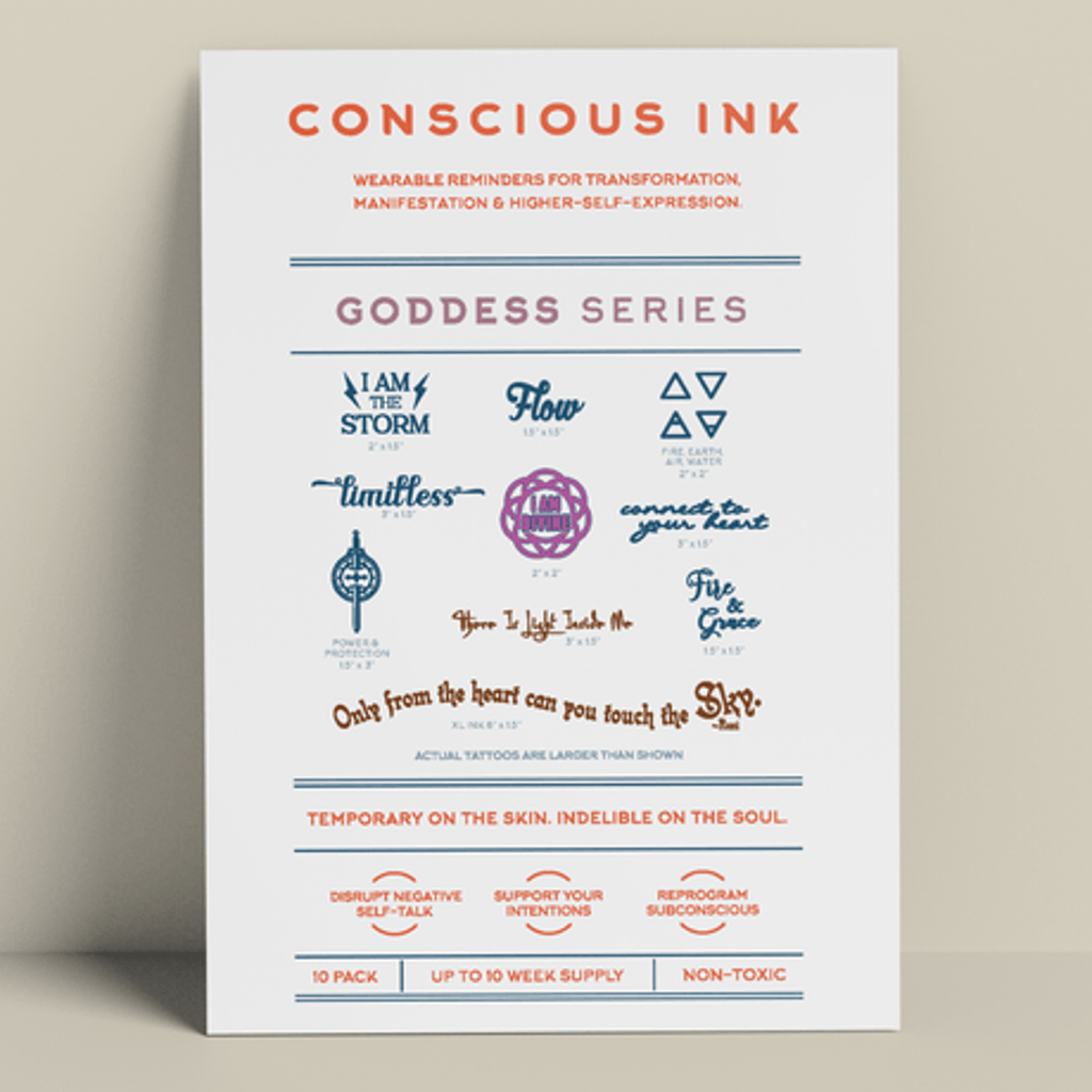 Conscious Ink Goddess Variety 10-Pack in White  product