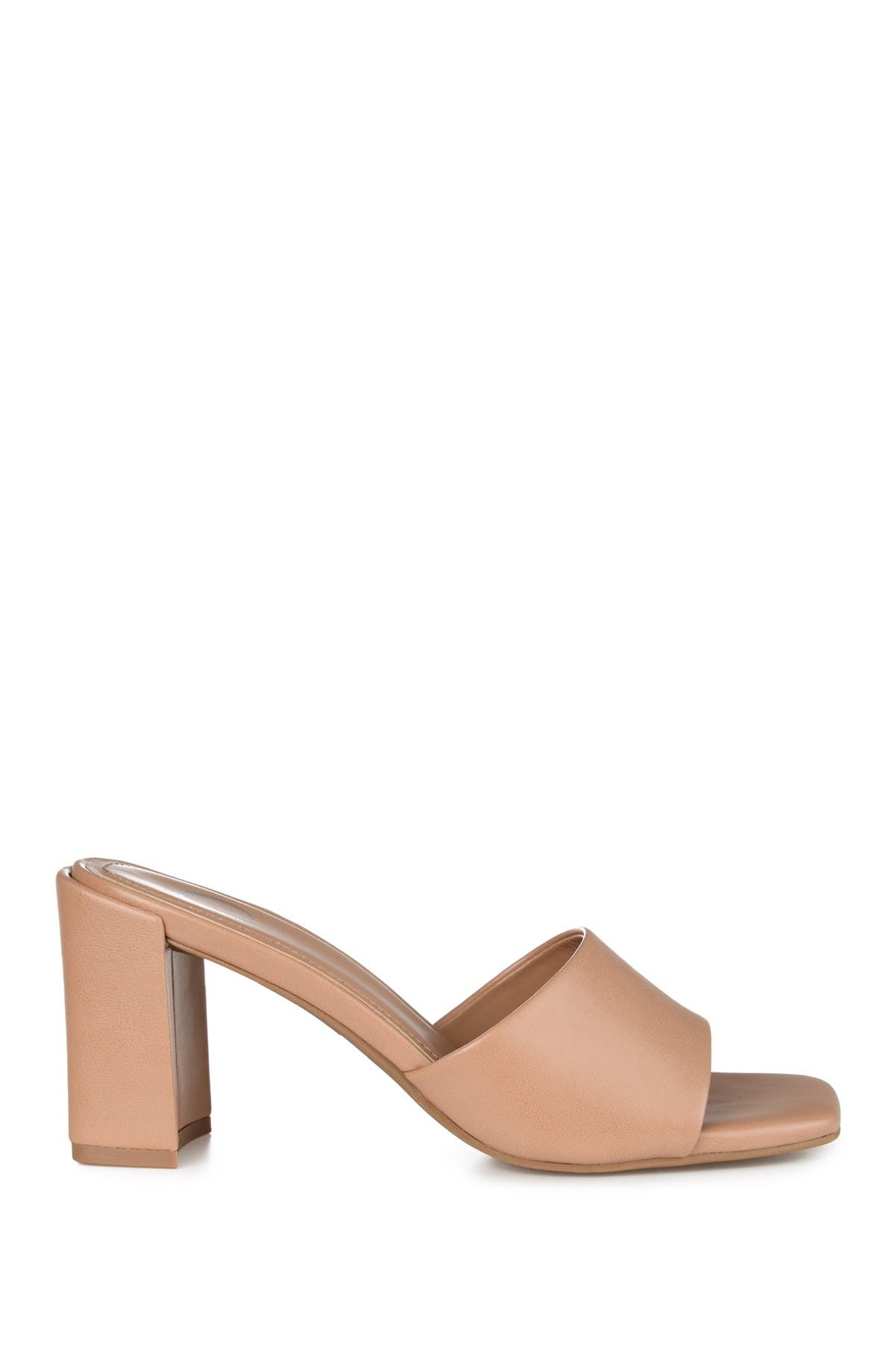 JOURNEE Alisia Block Heel Sandal, Alternate, color, TAN